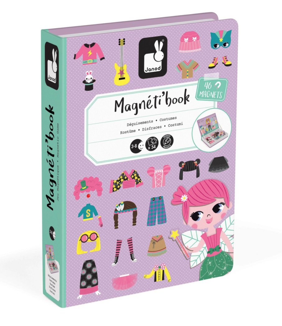 Janod Magneti'book Costumes - Girls