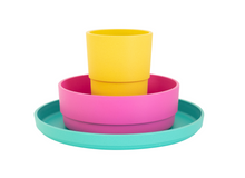Load image into Gallery viewer, Bobo&amp;boo Plant Based Tablewear Set - Tropical
