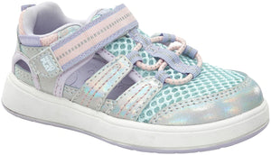 Stride Rite Girls Seaton Sneaker Sandal Iridescent