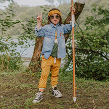 Load image into Gallery viewer, Souris Mini Boys Cotton Shirt - Green
