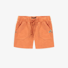 Load image into Gallery viewer, Souris Mini Boys Cotton Shorts - Orange
