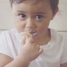 Load image into Gallery viewer, Haakaa 360 Baby Silicone Tooth Brush - Clear
