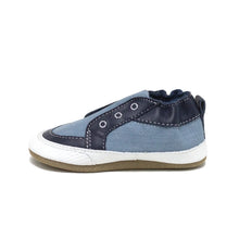 Load image into Gallery viewer, Robeez Soft Soles - Stylish Steve Blue Chambray
