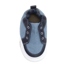 Load image into Gallery viewer, Robeez Soft Soles - Stylish Steve Blue Chambray
