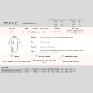 Stonz Sun Suit - Meadow