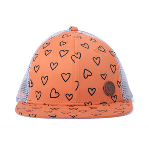 L&P Apparel Mesh Snapback Hat - Sweet Heart