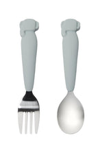 Load image into Gallery viewer, Loulou Lollipop Kid&#39;s Spoon/Fork Set
