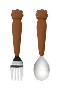 Loulou Lollipop Kid's Spoon/Fork Set