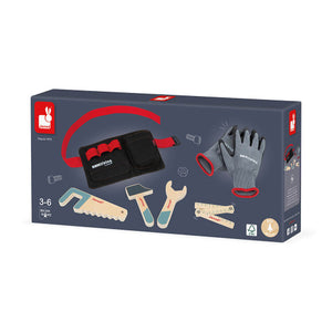 Janod Brico'Kids Toolbelt & Gloves