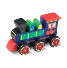 Load image into Gallery viewer, Melissa &amp; Doug Created By Me! Wooden Train Craft Kit
