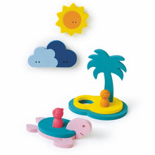 Load image into Gallery viewer, Quut Treasure Island Soft Foam Bath Puzzle
