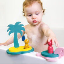 Load image into Gallery viewer, Quut Treasure Island Soft Foam Bath Puzzle
