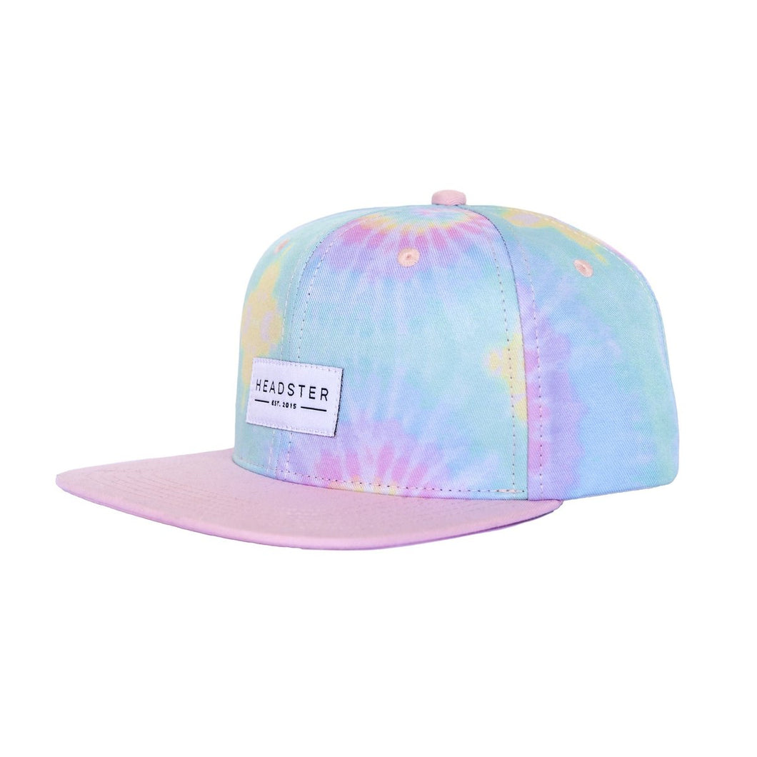 Headster Kids Tie Dye Pink Cap