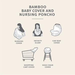 Silkberry Baby Bamboo Baby Cover & Nursing Poncho