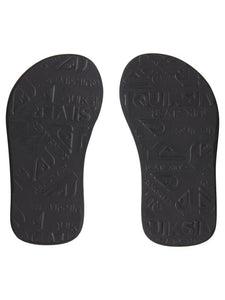 Quiksilver Boys Molokai Layback Toddler Sandal - Grey/Green/Grey