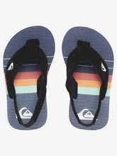 Load image into Gallery viewer, Quiksilver Boys Molokai Layback Toddler Sandal - Blue/Blue/Blue
