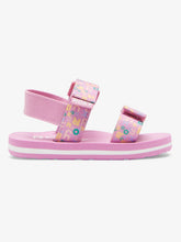 Load image into Gallery viewer, Roxy Girls Toddler Cage Sandals - Super Pink

