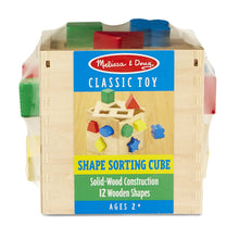 Load image into Gallery viewer, Melissa &amp; Doug Shape Sorting Cube
