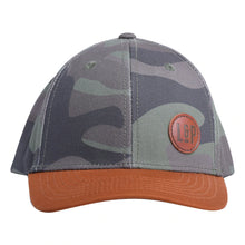 Load image into Gallery viewer, L&amp;P Apparel Snapback Trucker Hat - Camo V3
