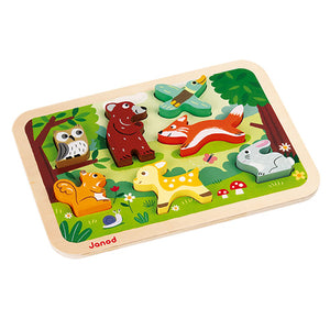 Janod Chunky Vehicles Puzzle