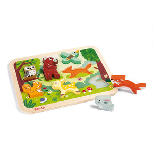 Janod Chunky Vehicles Puzzle