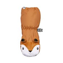 Load image into Gallery viewer, Kombi Sherpa Animal Full-Zipped Mittens - Infants
