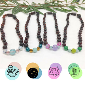 Healing Hazel Baltic Amber Teething Necklace - Limited Edition
