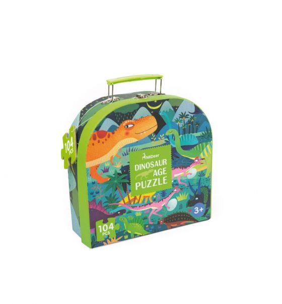 Mideer Dinosaur Age Luggage Puzzle