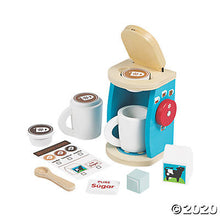 Load image into Gallery viewer, Melissa &amp; Doug Wooden Brew &amp; Serve Coffee Set
