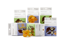 Load image into Gallery viewer, Natursutten Butterfly Rounded 2 PACK Pacifiers
