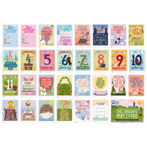 Milestone Baby's First Year Cards