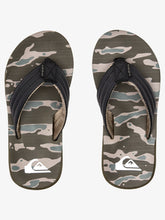 Load image into Gallery viewer, Quiksilver Carver Print Youth Sandals
