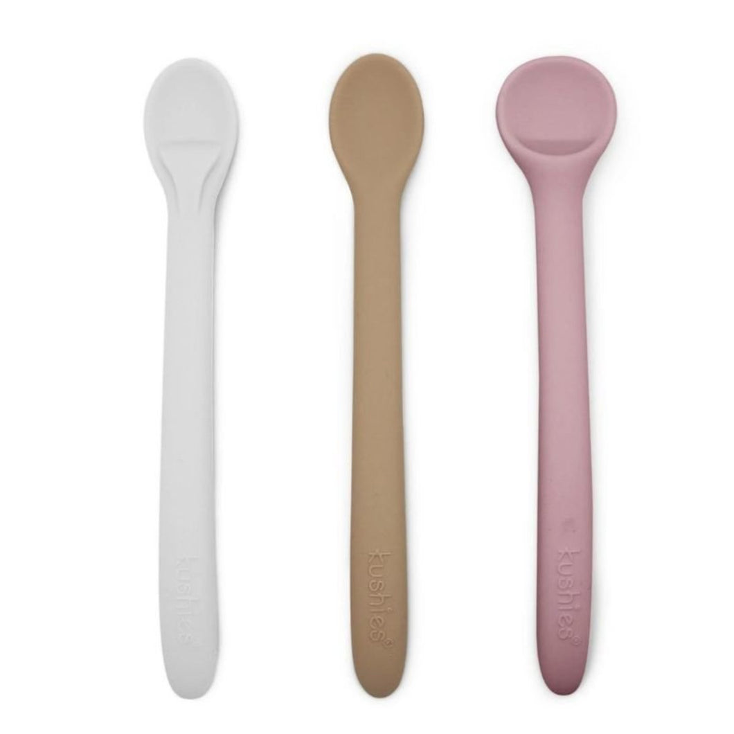 Kushies Silistages 3 Pack Spoon Set