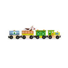 Load image into Gallery viewer, Janod Wooden Story Train
