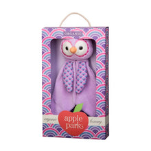 Load image into Gallery viewer, Apple Park Purple Owl Character Blanket
