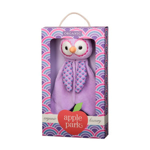 Apple Park Purple Owl Character Blanket
