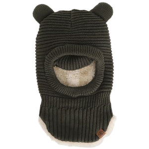 Calikids Knit Bear Balaclava