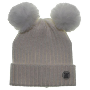 Calikids Knit Pom Pom Baby Hat