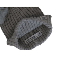 Load image into Gallery viewer, Calikids Knit Pom Pom Baby Hat
