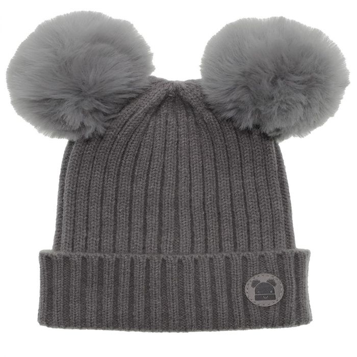 Calikids Knit Pom Pom Baby Hat