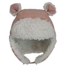 Load image into Gallery viewer, Calikids Nylon Bear Puffer Hat
