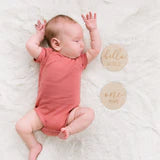 Pearhead Wooden Monthly Milestone Photo Cards