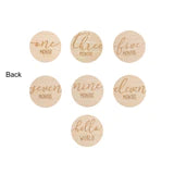 Pearhead Wooden Monthly Milestone Photo Cards